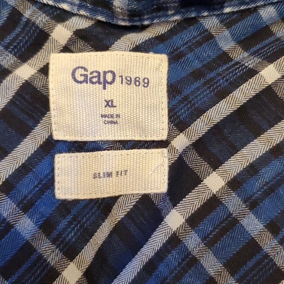 Gap men  long  sleevs shirt sz Xl - Picture 10 of 11